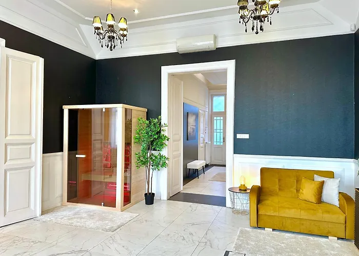 Deluxe 2-bedroom With Sauna And Ac Апартаменты Будапешт